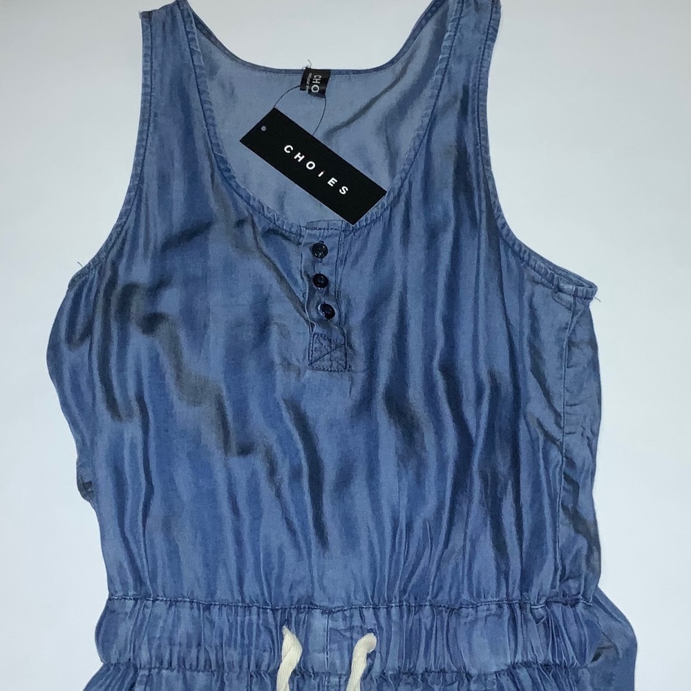 CHOIES Blue Jumpsuit